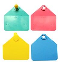 Бирка идентификационная для КРС (двойная) средняя зеленая