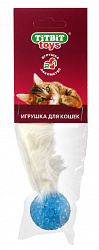 TiTBiT игрушка-лакомство для кошек хвост кроличий 12гр