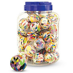 Игрушка для кошек № 3838 (мячик разноцветный)