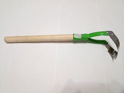 Полольник скоба нержавейка деревянная ручка  №633д 