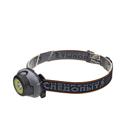 Фонарь налобный Сиб.следопыт Люмен 1COB+1LED 3*ААА PF-PFL-HL33