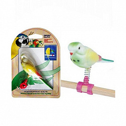 Игрушка для птиц Попугай 28*10*7 ВА509 блистер