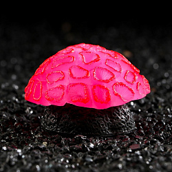 Грот коралл Faviidae, 5*2,5 см, силиконовый, розовый   7108822