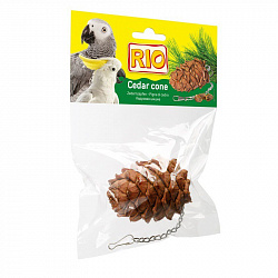 Лакомство для попугаев RIO Кедровая шишка (уп.1шт)