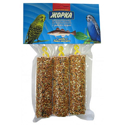 Жорка лакомство для попугаев медовые батончики Рыбий жир