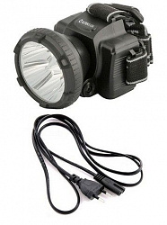 Фонарь Ultraflash LED 5365 (налобный аккумуляторный, 5led, 2 режима, подзаряд, бокс  220В)