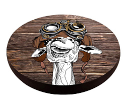 Матрас PerseiLine круглый Дизайн М 47*47*6 жираф креативный