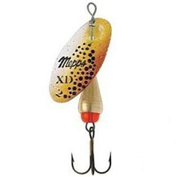 Блесна Mepps XD TRI FLUO OR/BROW №2 5гр. 50862