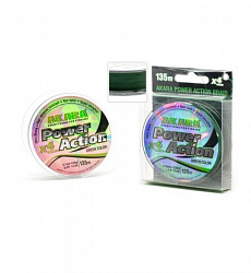 Шнур Akara Power Action X-4 135м Green 0,20мм