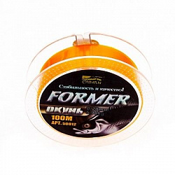 Леска Caiman Former окунь 100м 0,18мм оранж
