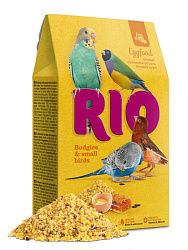 RIO корм для попугаев волнистых и мелких птиц Яичный 250гр