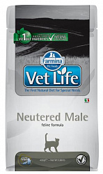 Farmina Vet Life Cat Neutered Male корм сухой для котов взрослых кастрированных 400гр