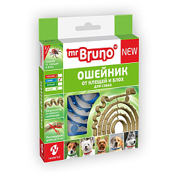 Mr.Bruno для собак ошейник от блох 75см