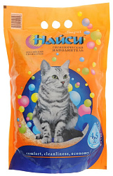 Найси Супер впитывающий силикагелевый наполнитель 4,5л