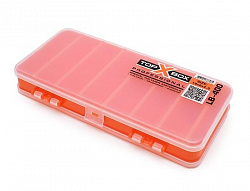 Коробка TOP BOX LB-400 (18х8х2,5см) оранжевое основание