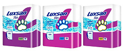 Пеленки впитывающие для животных Luxsan гель 60*90(30шт) 