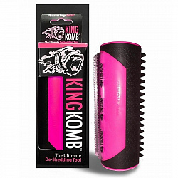 Прибор для вычесывания шерсти животных KingKomb