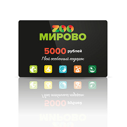 Подарочный сертификат 5000 руб.