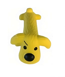 Игрушка для собак ZooMoDa латекс Собака желтая в горох 15 см 125945