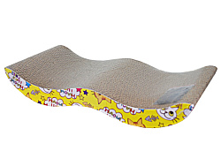 Когтеточка картон Уют М-образная с мятой 43*22*7,5см КГ05