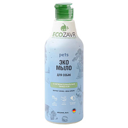 Мыло для собак Ecozavr антибактериальный эффект Хлопок 500мл