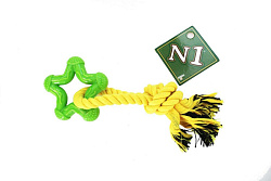 Игрушка для собак Грейфер №1 с узлом и звездой, 20 см ГР19483