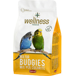 Padovan Wellness корм основной для волнистых попугаев 1кг