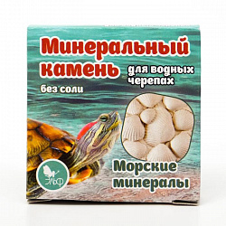 Минеральный камень для водных черепах 15г 6780164 