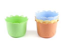 Кашпо Ромашка д15см (С81)