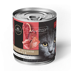 Secret Premium консервы для кошек мясное ассорти/печень 240гр