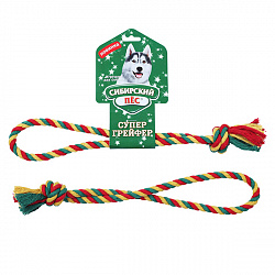 Игрушка для собак СП Грейфер цветная верёвка Кольцо D10/210мм (30)
