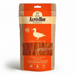 Лакомство для собак AlpenHof Грудка утиная по-домашниму 50г А506