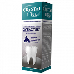 CRYSTAL LINE Зубастик гель стоматологический 30мл