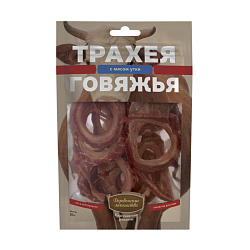 Деревенские лакомства для собак трахея говяжья с мясом утки для всех пород 50гр