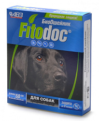 Ошейник  от блох Fitodoc био для собак средних пород