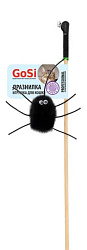 Дразнилка для кошек GoSi удочка "Паук-2 натуральная норка" sh-07318