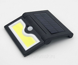 Фонарь настенный с датчиком движения (солнечная батарея,аккумулятор) NK-GY090B