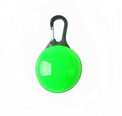 Кулон-маячок  ZooMoDa круглый Зеленый 126238