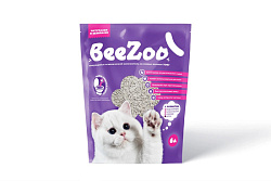 BeeZoo комкующийся наполнитель тофу Уголь 6л