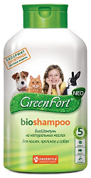 Шампунь GreenFort БИО для кошек,собак, кроликов 380мл