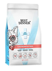 Best Dinner Vet Profi GastroIntestinal диетический сухой корм для кошек с чувствительным пищеварением 1,5кг