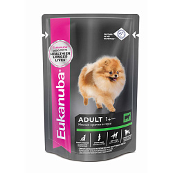 Eukanuba Dog Adult консервы для собак взрослых с говядиной в соусе 100гр