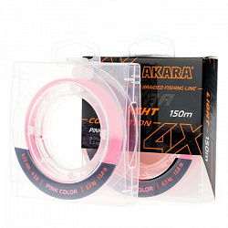 Шнур Akara Ultra Light Competition Pink 150 0,10мм