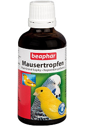 Beaphar Mauser-Tropfen кормовая добавка для птиц 50мл
