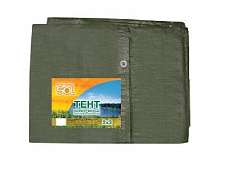 Тент терпаулинговый SOL 2х3м (темно-зеленый) (1/30)