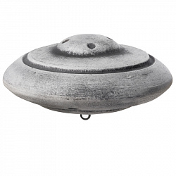 Грот парящий НЛО с пирамидой 10,5*10,5*4см Laguna