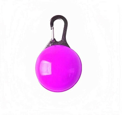 Кулон-маячок  ZooMoDa круглый Фиолетовый 126230