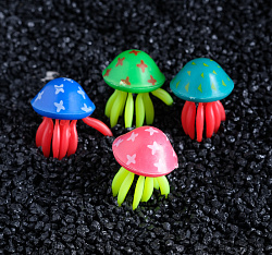 Декор для аквариума Медуза 3*4см 1120809