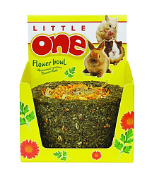 Лакомство для грызунов Little One Лукошко цветочное 120гр