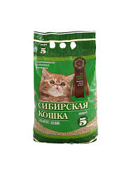 Сибирская Кошка для котят Лесной Впитывающий наполнитель 5л